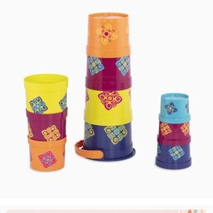 B. toys buckets stacking playing fun sand water beach bath toys *
